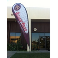 15' Flex Blade Economy Banner Kit - Single-Sided